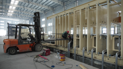 沙雅县 冬季施工“不打烊” 项目建设“不停歇”